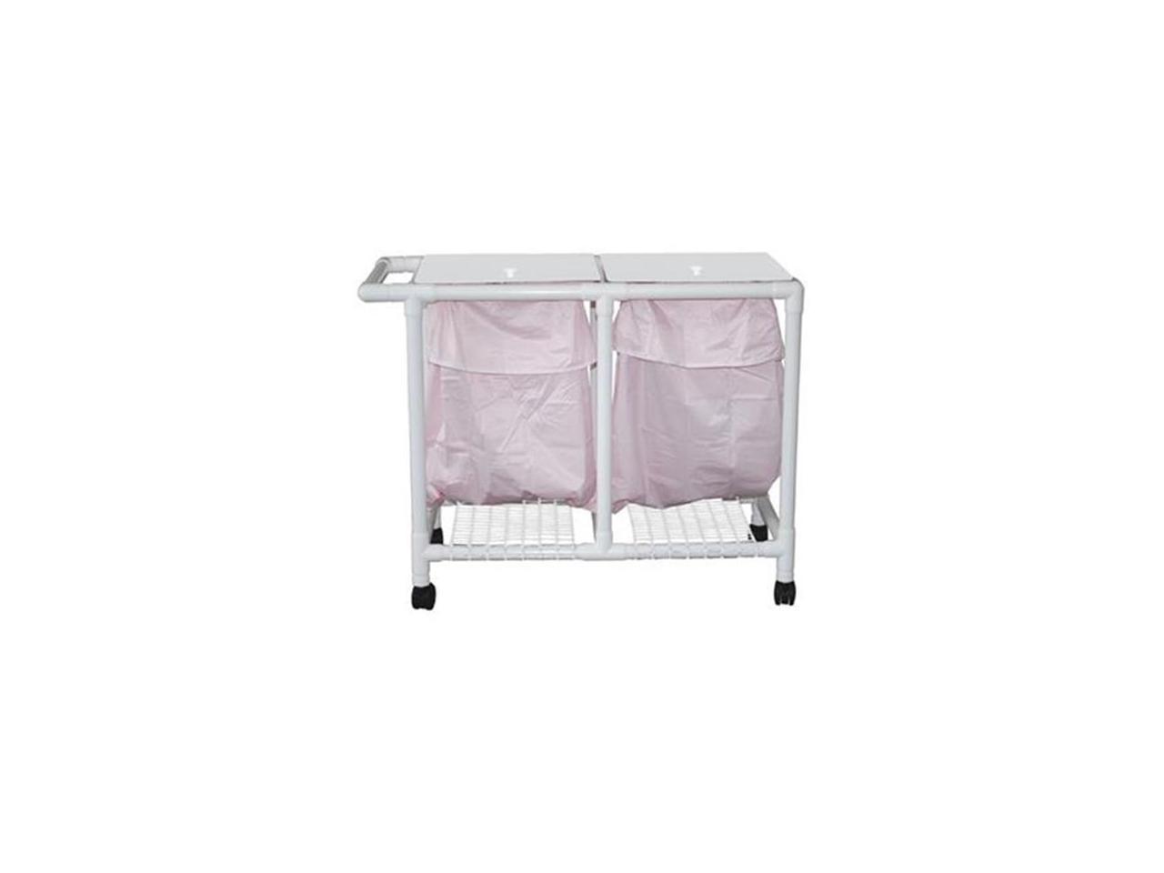 MJM International NON- Magnetic Double hamper w/leakproof bags only, 22 gallon cap per bag