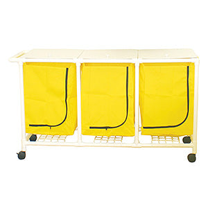 MJM International 200 Series - Hampers  200 Series - Hampers - Space saving triple hamper