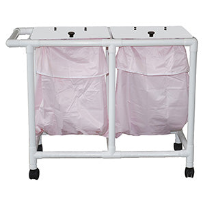 MJM International 200 Series - Hampers  Double Hamper with Leakproof Bags Only, 35 Gal Cap