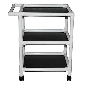 MJM International Mri Line Series  MRI Line Series - NON-Magnetic 3-shelf utility lin