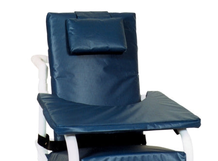 MJM International Enclosed padded lap tray w/anti-bacterial upholstery for 18" Geri chair