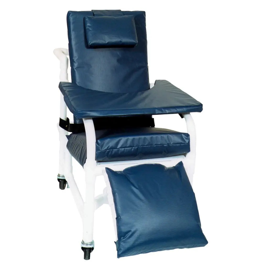 MJM International Enclosed padded lap tray w/anti-bacterial upholstery for 24" Geri chair 