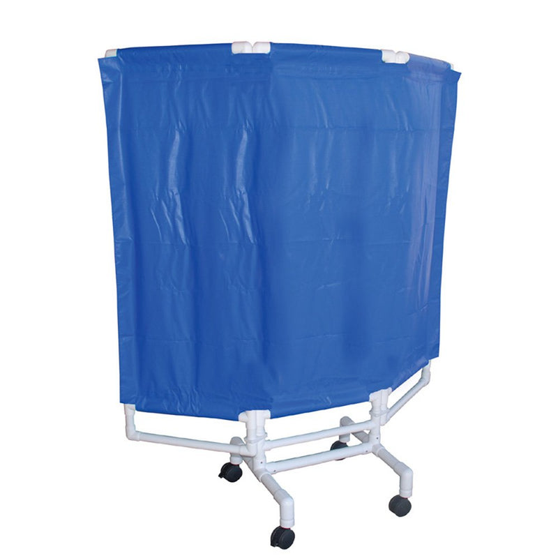 MJM International MRI Portable privacy screen, 3-panel, w/ 3" casters--panel size: 21.25" W x 51" H