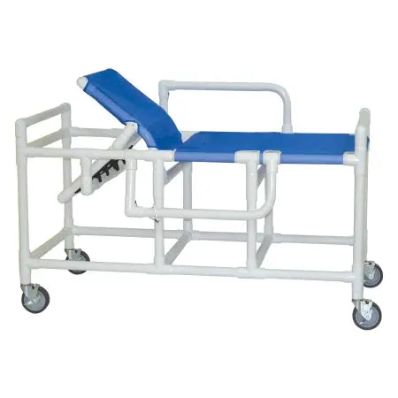 MJM International Pediatric sling gurney w/ three position elevating headrest, 300 lbs wt cap 