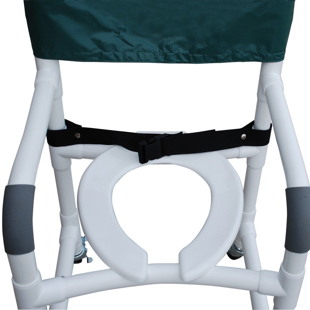 MJM International Safety Belt (Adjustable with Heavy Duty All Plastic Buckle) for 18" Shower Chair