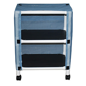 MJM International Echo Line Series  Echo Line Series - Echo 2-shelf mini-linen cart w/