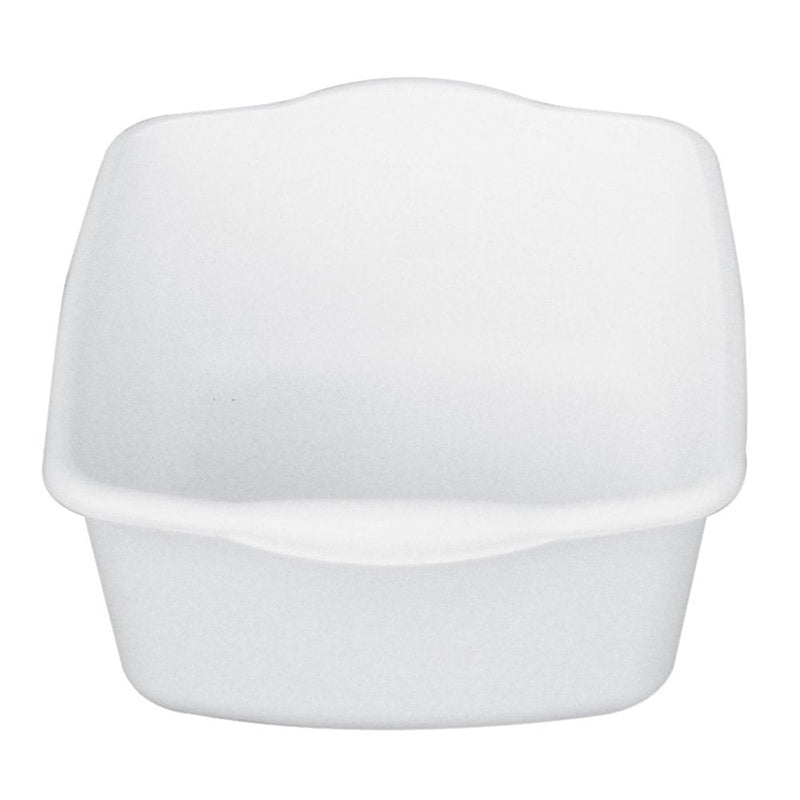 MJM International Replacement 10 Quart Commode Pail with Slide On Rails