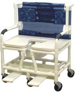 MJM International Deluxe elongated open front soft seat for 126-5BAR