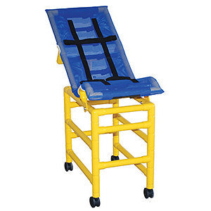 MJM International Pediatric Reclining Bath/Shower Chair  Yellow Large reclining bath/shower chair w/dual ba