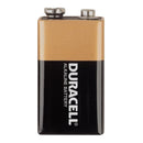 Alkaline Battery Duracell Coppertop 9V Cell 9 Volt Disposable 1 Pack (Each)