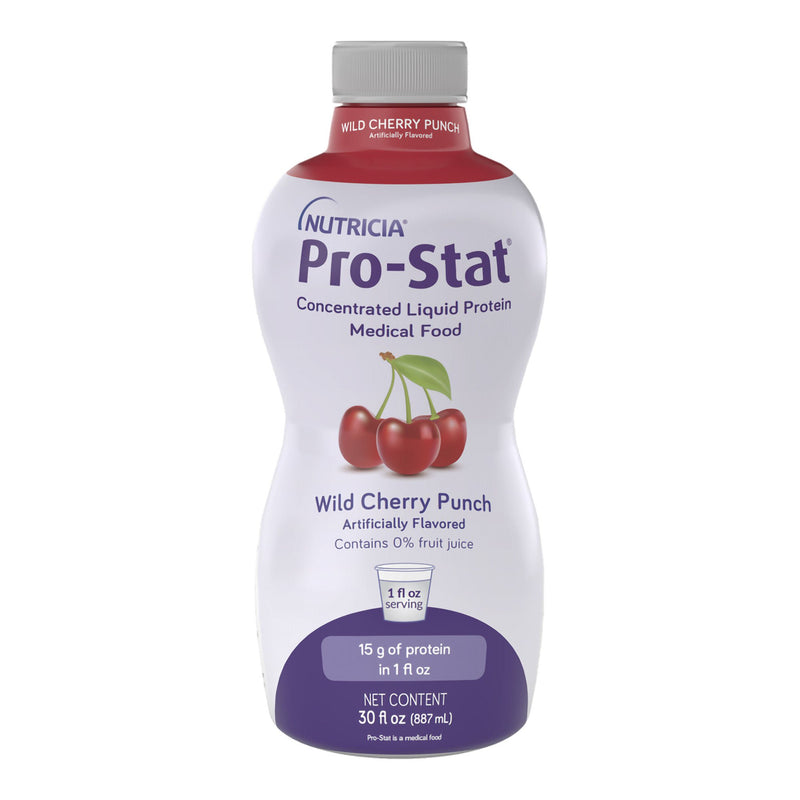 Pro-Stat Wild Cherry Punch Concentrated Liquid Protein Medical Food, 30-oz. (Case of 6)