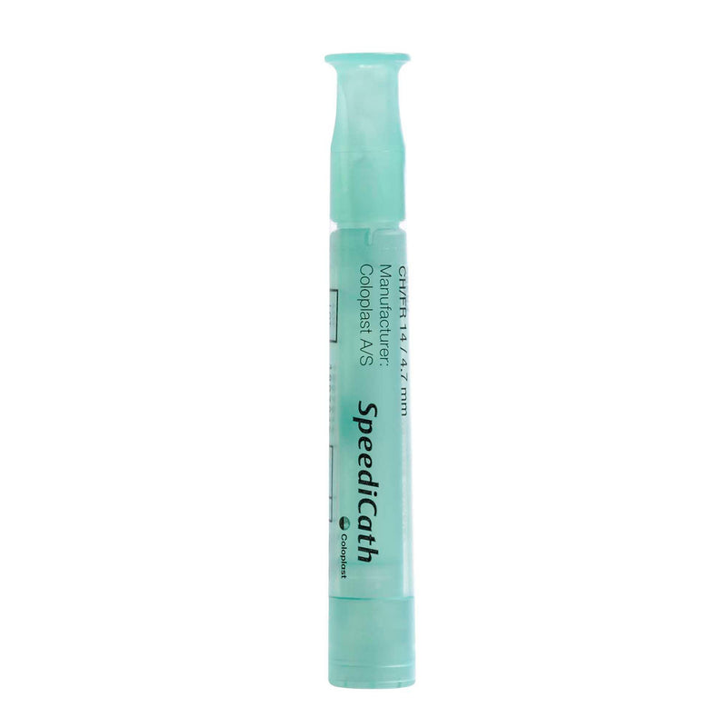 Urethral Catheter SpeediCath Compact Nelaton Tip Hydrophilic Coated Polyurethane 10 Fr. 2-3/4 Inch Length (Box of 30)