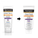Neutrogena Clear Face Oil-Free Sunscreen, SPF 50 (Each) 