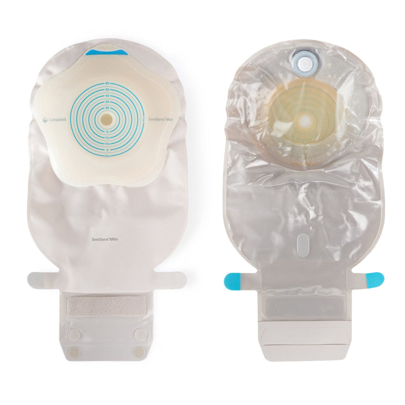 Coloplast SenSura Mio Convex 1-Piece Transparent Ostomy Pouch, 10 – 60 mm Stomas (10/BX) 