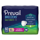 First Quality Products LLC Prevail Breezers Ultimate Absorbency Incontinence Briefs, Extra Large (4/CS) 
