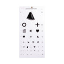 McKesson Preschool Eye Test Chart (Bag of 5)