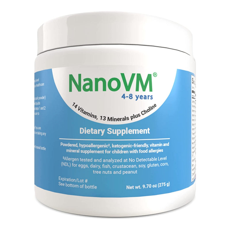 Solace Nutrition NanoVM Dietary Supplement for 4 – 8 Years, 275-gram Jar 