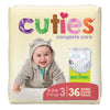Cuties Premium Diaper, Size 3 (Case of 4)