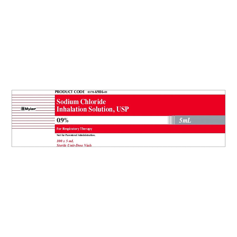 Sodium Chloride, Preservative Free 0.9% Solution 5 mL 