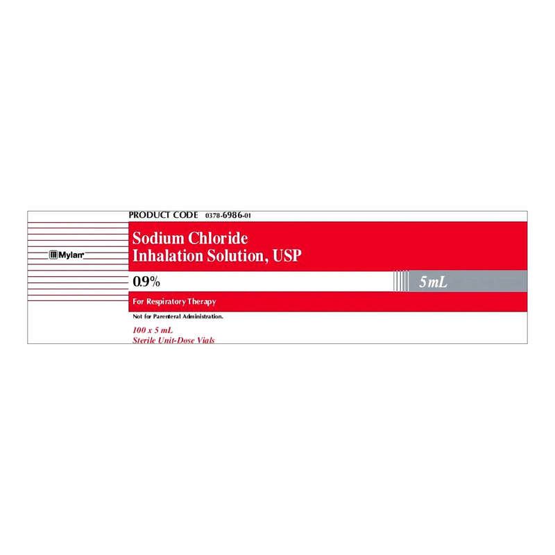 Sodium Chloride, Preservative Free 0.9% Solution 5 mL