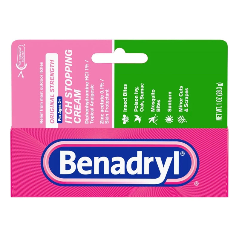 Benadryl Itch Stopping Cream (Each)