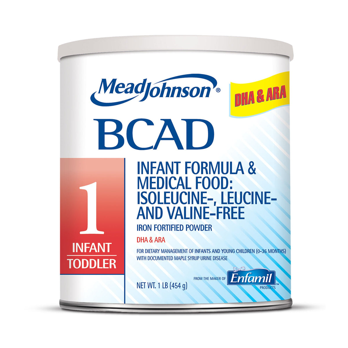 BCAD 1 Powder Infant Formula, 1-lb. can (Case of 6)