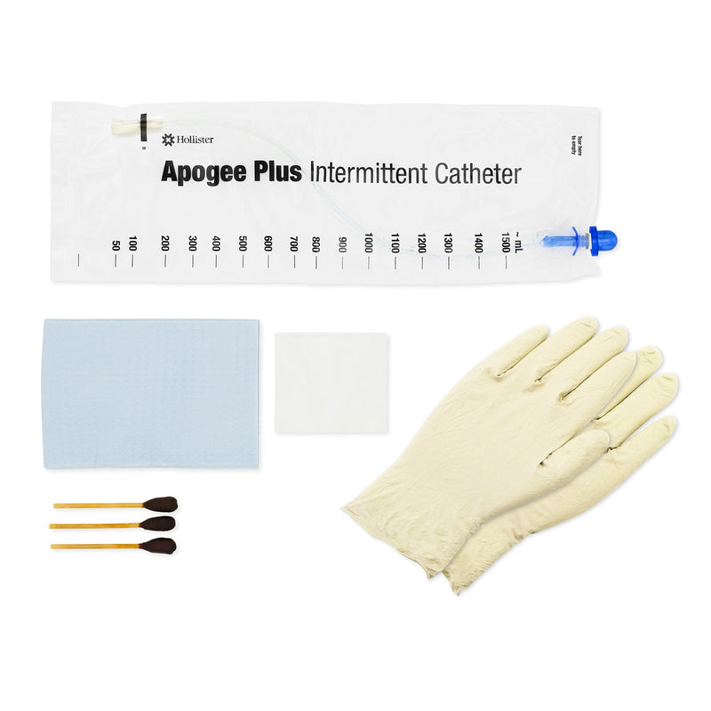 Intermittent Catheter Tray Apogee Closed System / Firm Tip 12 Fr. Without Balloon 