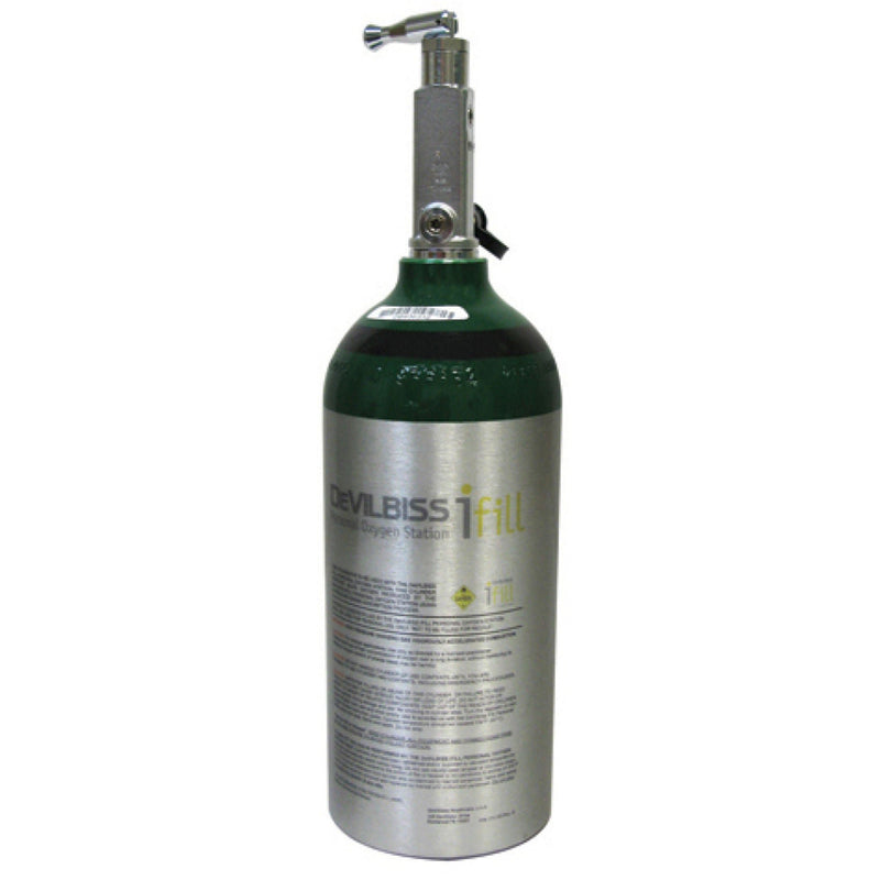 Oxygen Cylinder DeVilbiss iFill Size M6 Aluminum (Each)