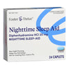 Foster & Thrive Nighttime Sleep-Aid Diphenhydramine HCl 25 mg Caplets (Box of 24)