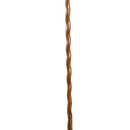 Brazos Twisted Oak Hitchhiker Handcrafted Walking Stick, 58-Inch, Brown (Each)