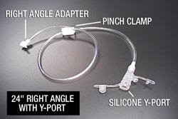 Right Angle Connector with Y-Port Adapter AMT Mini Classic 24 Inch For AMT Mini Classic 
