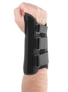 Wrist / Forearm Brace Ossur Formfit Aluminum / Cotton / Polyester Right Hand Black Large 