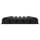 ROHO Mosaic Inflatable Seat Cushion, 18 x 16 x 3 Inch, Air Cells, Black (Each)