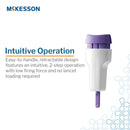 McKesson Brand McKesson Push Button Safety Lancet, 28 Gauge (2000/CS)