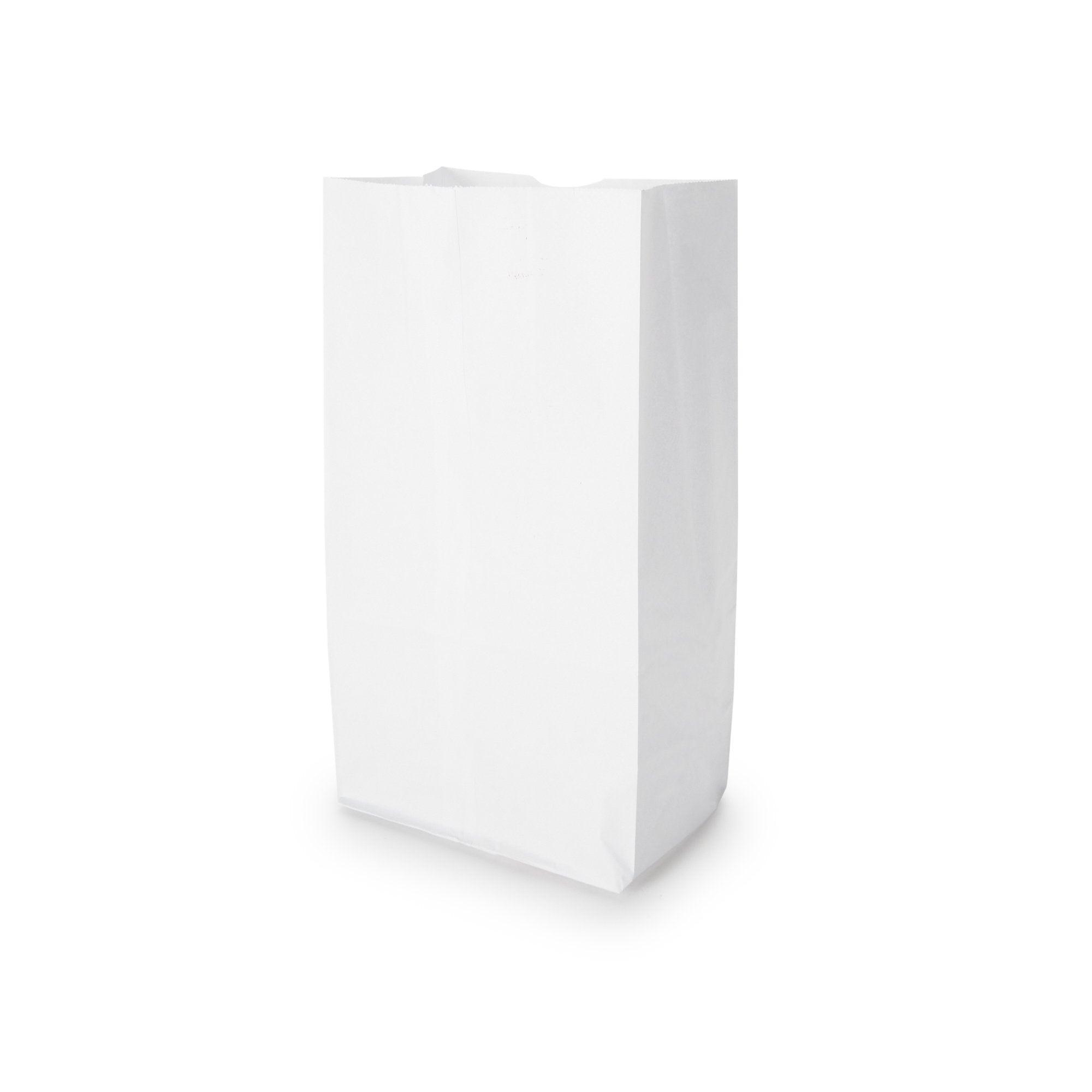 Essendant Co/United Stationers White Paper Bag, 6 x 3.63 x 11.06 Inch (500/PK) 