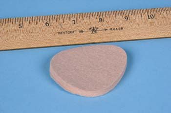 Metatarsal Pad Dr. Jill's One Size Fits Most Adhesive Backing Foot (Bag of 100)