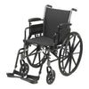 McKesson Manual Lightweight Wheelchair, 18 Inch Seat Width (Each)