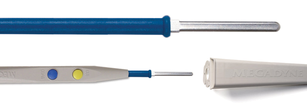 Electrosurgical Pencil Kit Megadyne Monopolar Blade Tip 