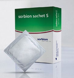 DRESSING CUTIMED SORBIONSACHET 8INX8IN 10/BX