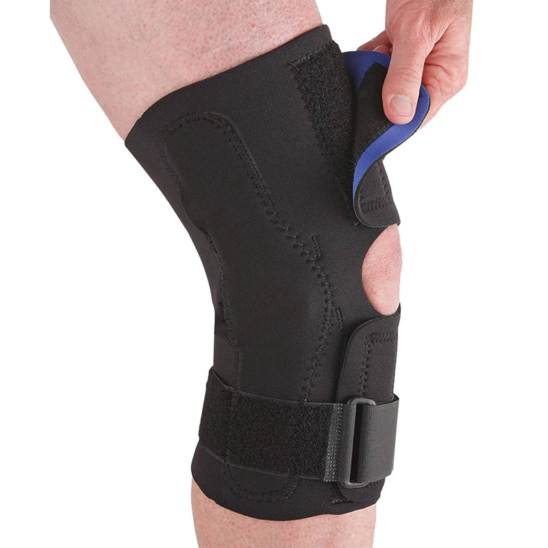 Knee Support Ossur 4X-Large D-Ring / Hook and Loop Strap Closure 19 to 25 Inch Knee Circumference Left or Right Knee 