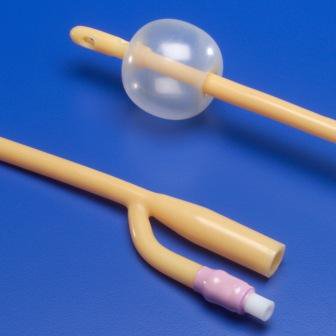 CATHETER FOLEY 5CC BALLOON3WAY 18FR 16L 10/CTN