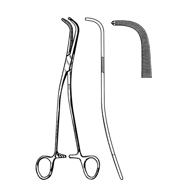 Sklar Gray Cystic Duct Forceps - 32-2095