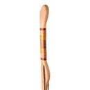 Brazos Twisted Hickory Texas Safari Hitchhiker Handmade Walking Stick, 58-Inch