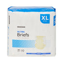McKesson Ultra Heavy Absorbency Incontinence Brief, Extra Large (Case of 60)