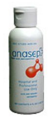 CLEANSER SKIN + WOUND 4OZDISPENSING CAP ANASEPT 24/CS