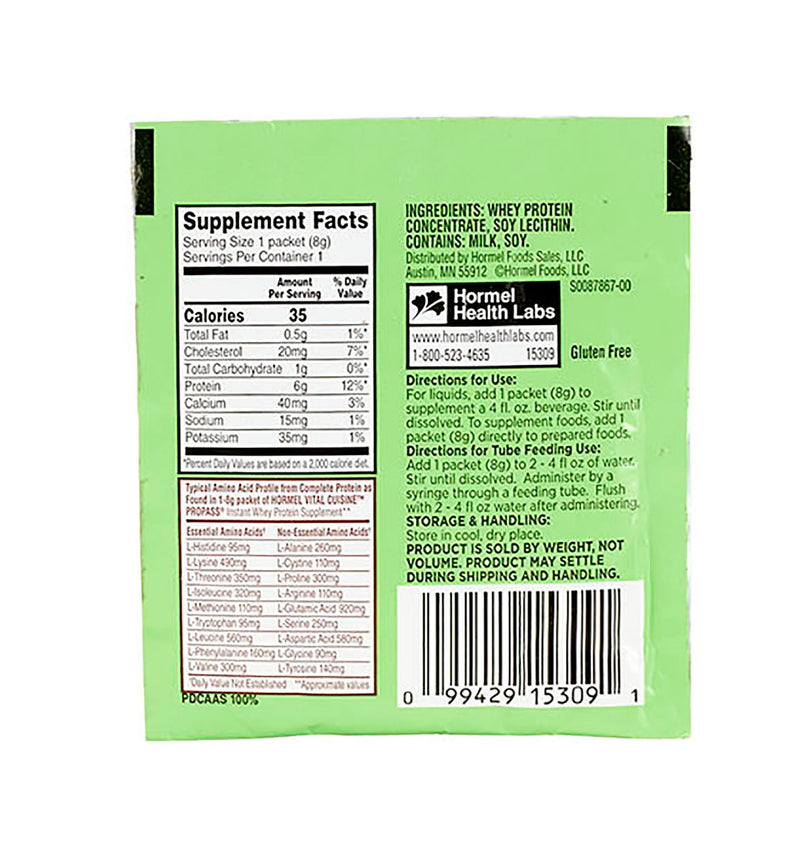 Vital Cuisine ProPass Instant Whey Protein Supplement (Each)