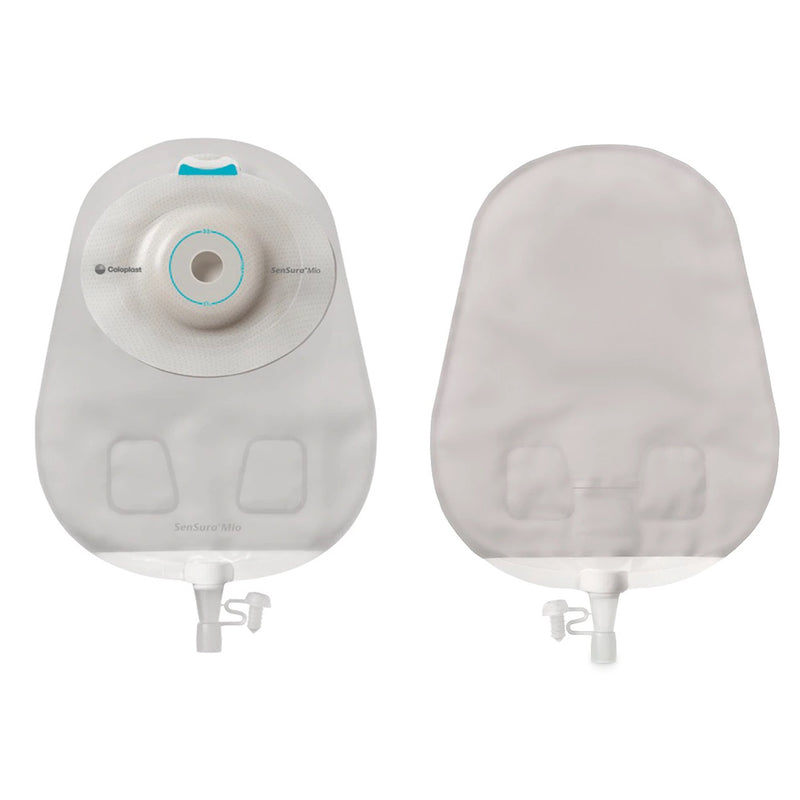 SenSura Mio Convex Deep 1-Piece Transparent Urostomy Pouch, 10 – 43 mm Stomas (Box of 10)