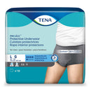 Essity HMS North America Inc Tena ProSkin Maximum Absorbent Underwear for Men, Large (72/CS) 