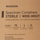 McKesson Specimen Container for Pneumatic Tube Systems, 120 mL