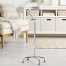 McKesson Steel Chrome Offset Quad Cane, 29 – 37.5 Inch (Case of 4)